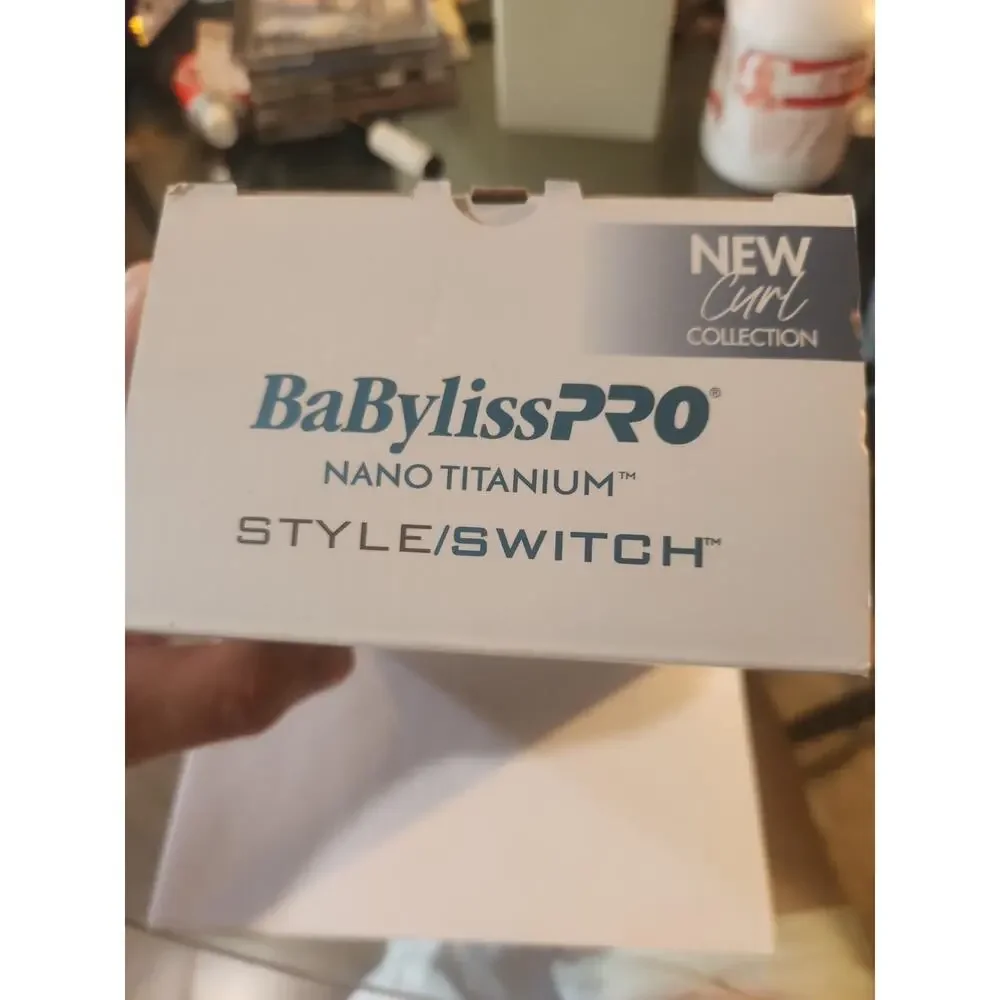 BaByliss Pro StyleSwitch Ionic Multi Styler 1 1/2” Air Curling Attachments NEW